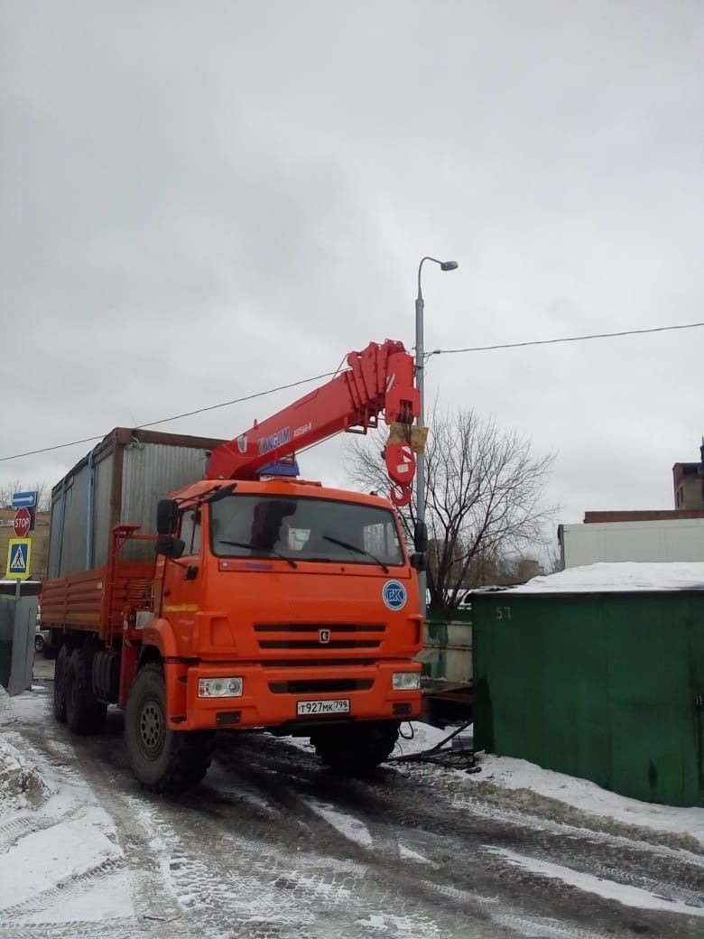 Камаз Вездеход манипулятор КМУ 7 тонн в аренду в Курске круглосуточно по  низкой цене